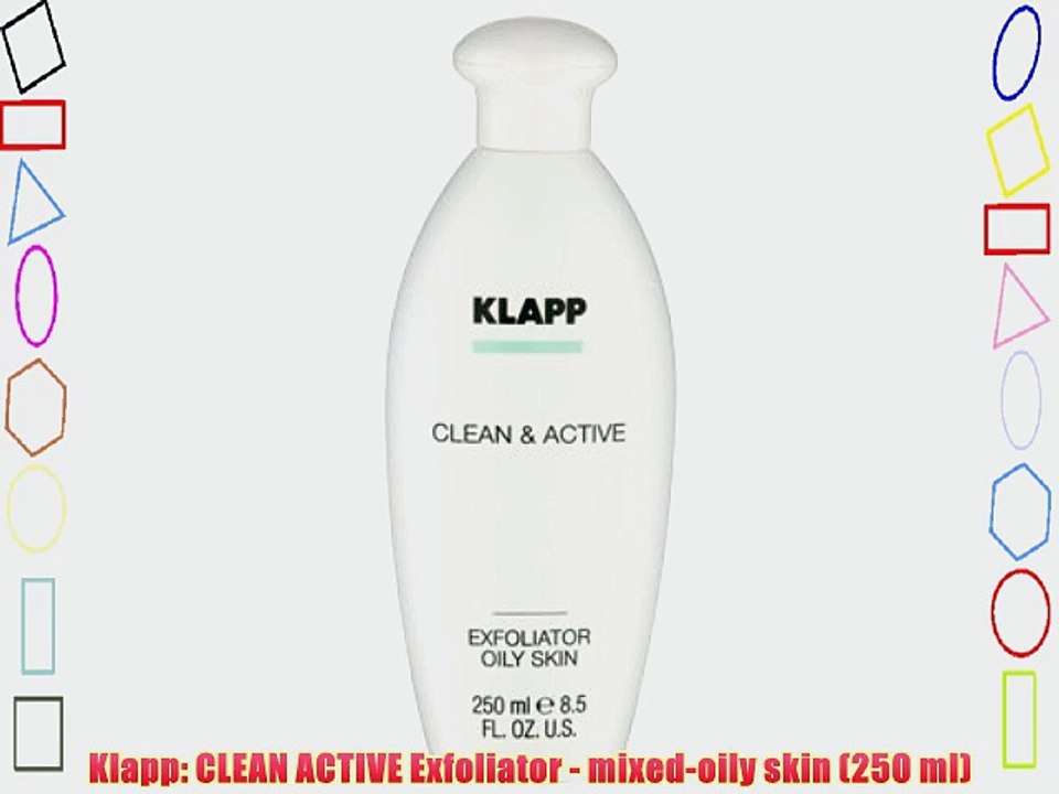 Klapp: CLEAN ACTIVE Exfoliator - mixed-oily skin (250 ml)