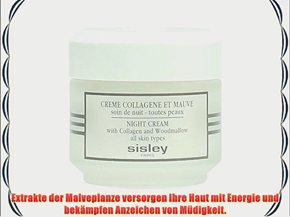 Sisley Creme Collagene et Mauve Botanical Night Cream 50ml.