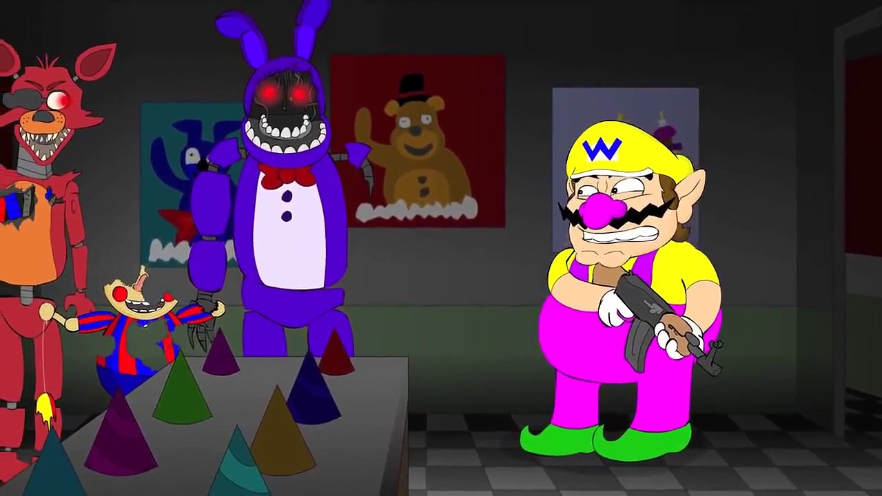 lhugueny MARIO VS FREDDY Five Nights At Freddys Animation Parody