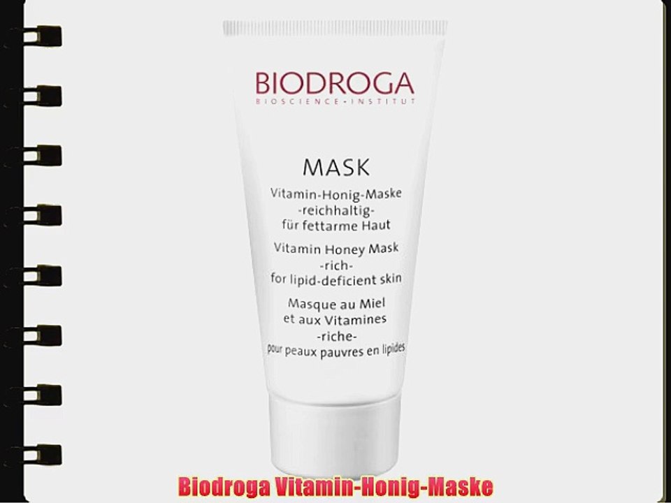 Biodroga: MASK Vitamin-Honig-Maske (50 ml)