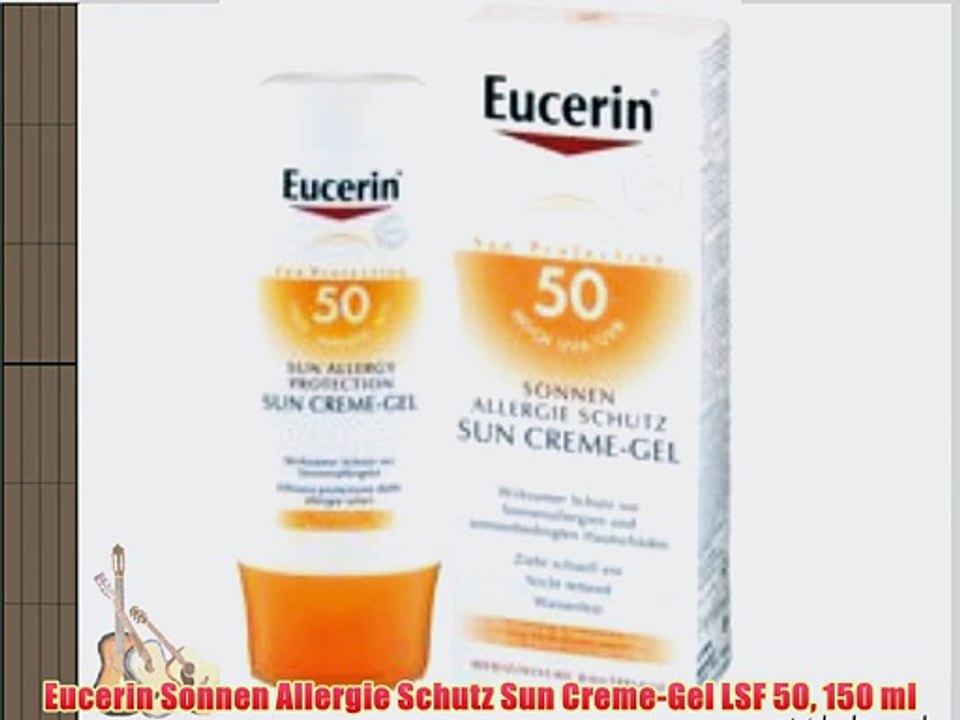Eucerin Sonnen Allergie Schutz Sun Creme-Gel LSF 50 150 ml