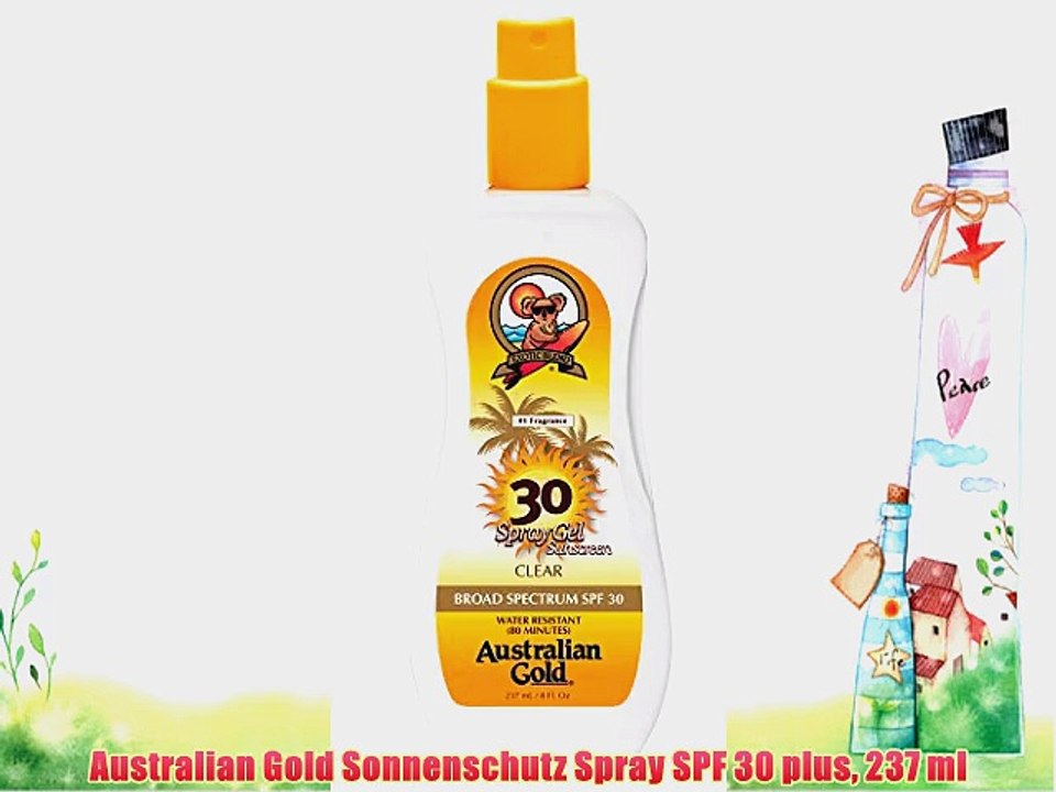 Australian Gold Sonnenschutz Spray SPF 30 plus 237 ml