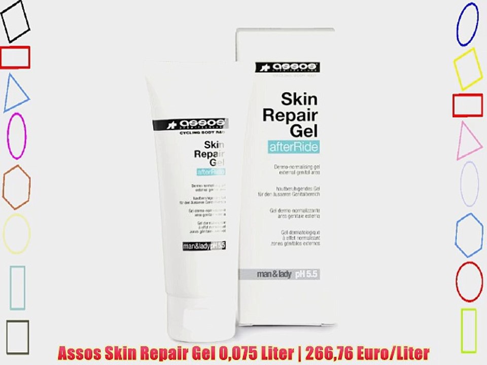 Assos Skin Repair Gel 0075 Liter | 26676 Euro/Liter