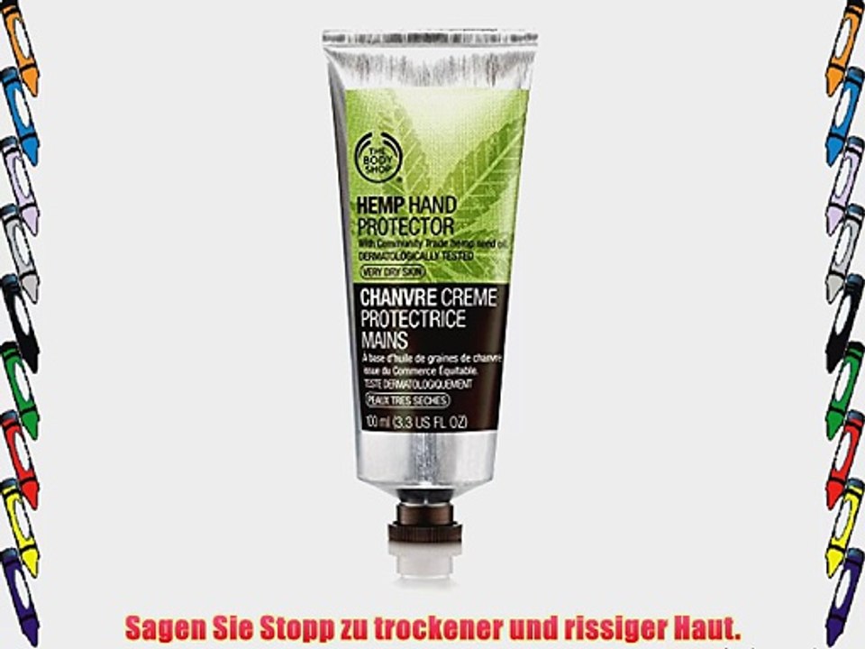 The Body Shop Hemp Hand Protector unisex Hanf sch?tzende Handcreme 100 ml 1er Pack (1 x 100