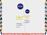 Nivea Q10 Plus Anti-Falten Augenpflege 4er Pack (4 x 15 ml)