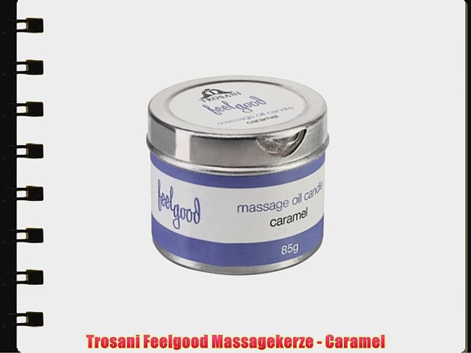 Trosani Feelgood Massagekerze - Caramel