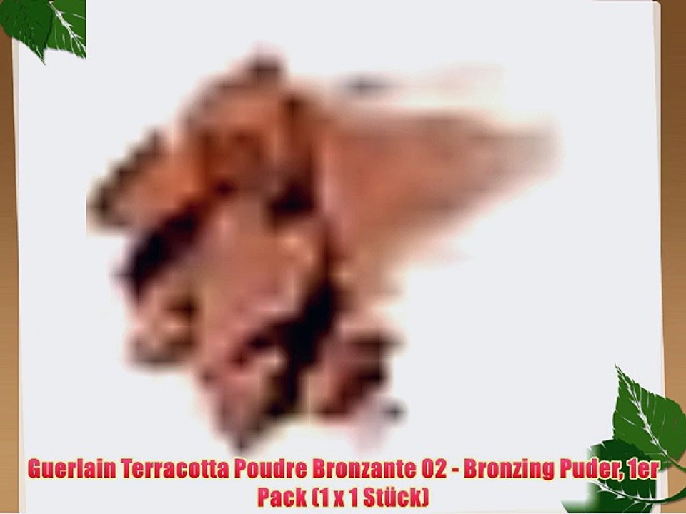 Guerlain Terracotta Poudre Bronzante 02 - Bronzing Puder 1er Pack (1 x 1 St?ck)