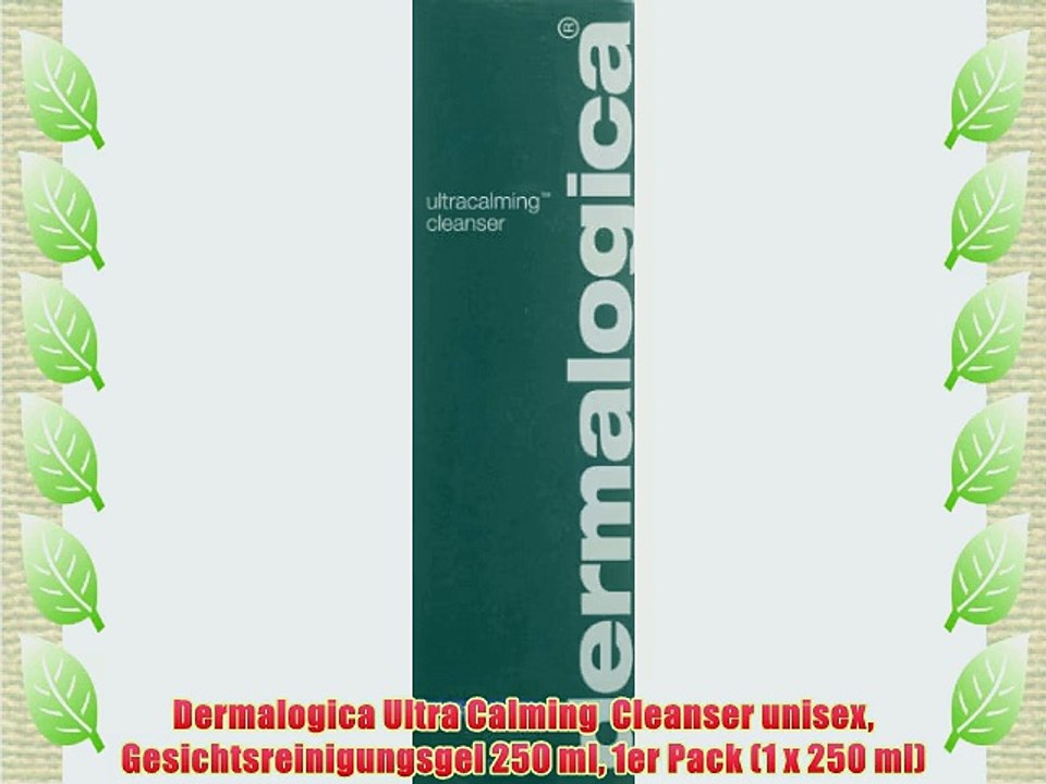 Dermalogica Ultra Calming  Cleanser unisex Gesichtsreinigungsgel 250 ml 1er Pack (1 x 250 ml)