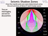 Shadow Zones—Basic seismic shadow zones [educational]