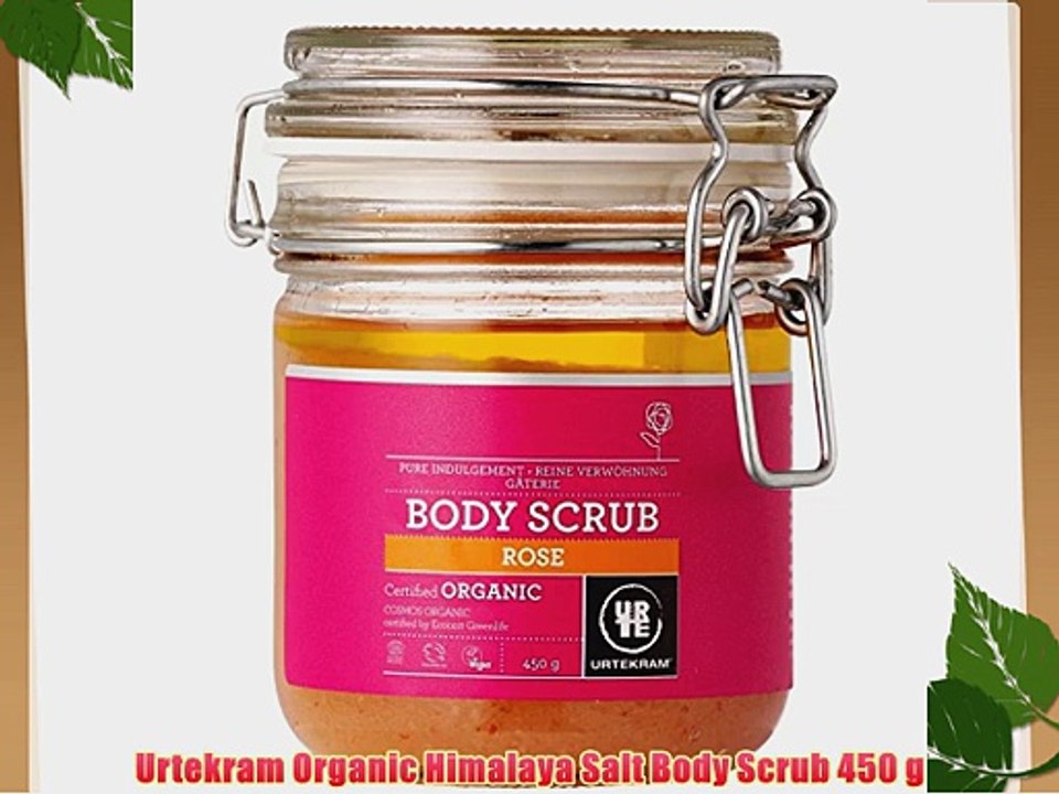 Urtekram Organic Himalaya Salt Body Scrub 450 g