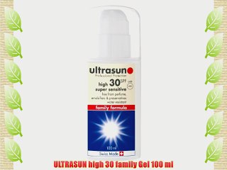 ULTRASUN high 30 family Gel 100 ml
