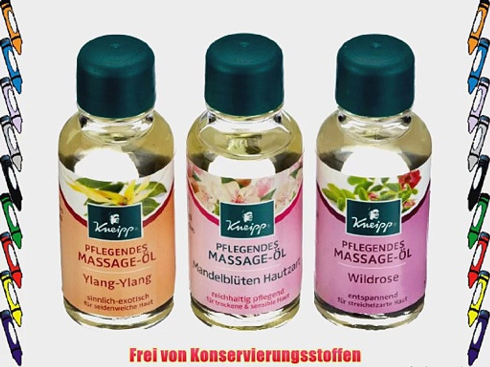 Kneipp Geschenkpackung Massage-Set 6er Pack (6 x 3 x 20 ml)