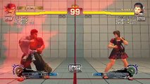 Ultra Street Fighter IV battle: Evil Ryu vs Sakura