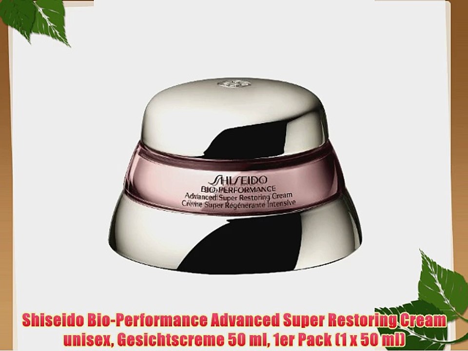 Shiseido Bio-Performance Advanced Super Restoring Cream unisex Gesichtscreme 50 ml 1er Pack