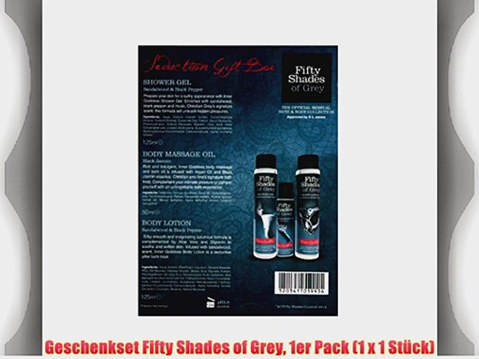 Geschenkset Fifty Shades of Grey 1er Pack (1 x 1 St?ck)