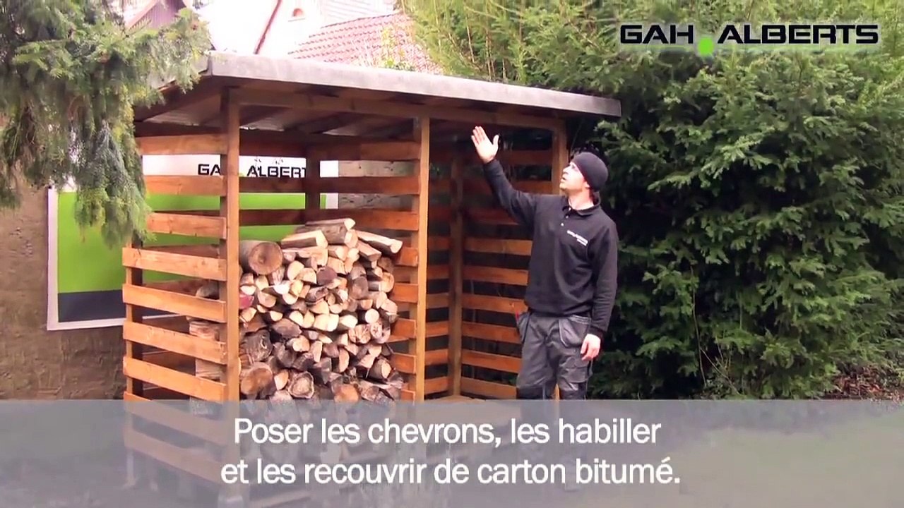 GAH Workshop - Abri pour bois de chauffage