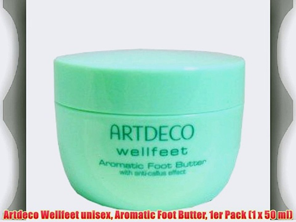 Artdeco Wellfeet unisex Aromatic Foot Butter 1er Pack (1 x 50 ml)
