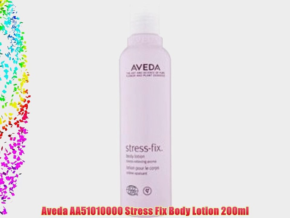 Aveda AA51010000 Stress Fix Body Lotion 200ml