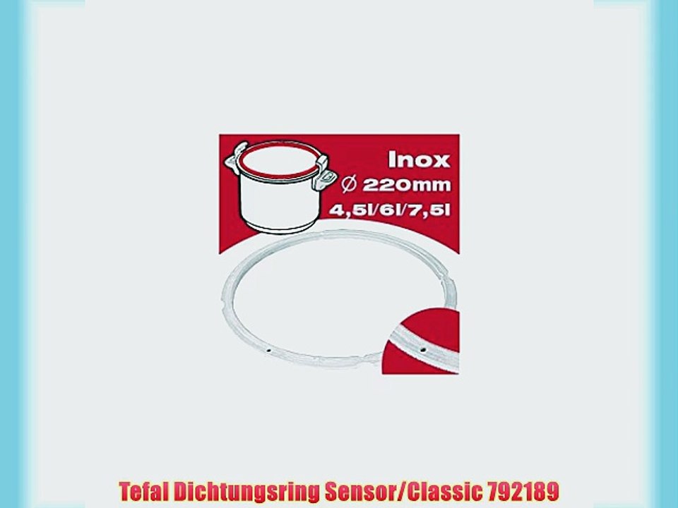 Tefal Dichtungsring Sensor/Classic 792189