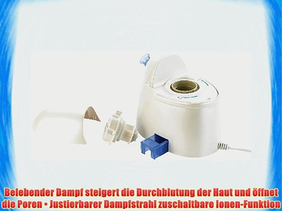 newgen medicals Gesichtssauna mit Aktiv-Steamer