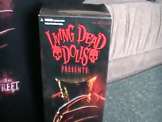 Freddy Krueger Living Dead Doll figure review, NECA Jason mask...