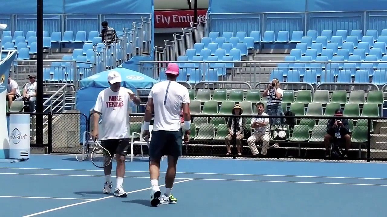 Rafael Nadal Training