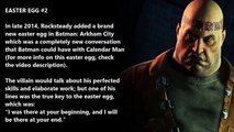 Batman: Arkham Knight – Calendar Man Appearance – Easter Egg
