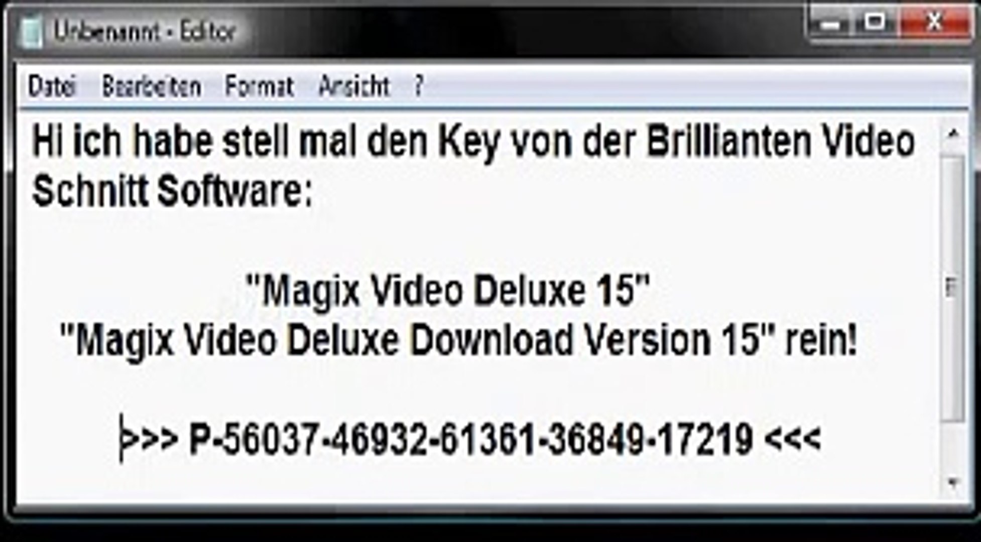Magix Video Deluxe (???) 15 Key!! - video Dailymotion