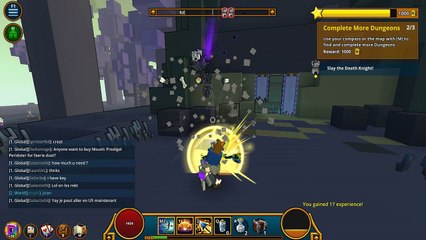 Trove how to clear dungeon fast use M and find it