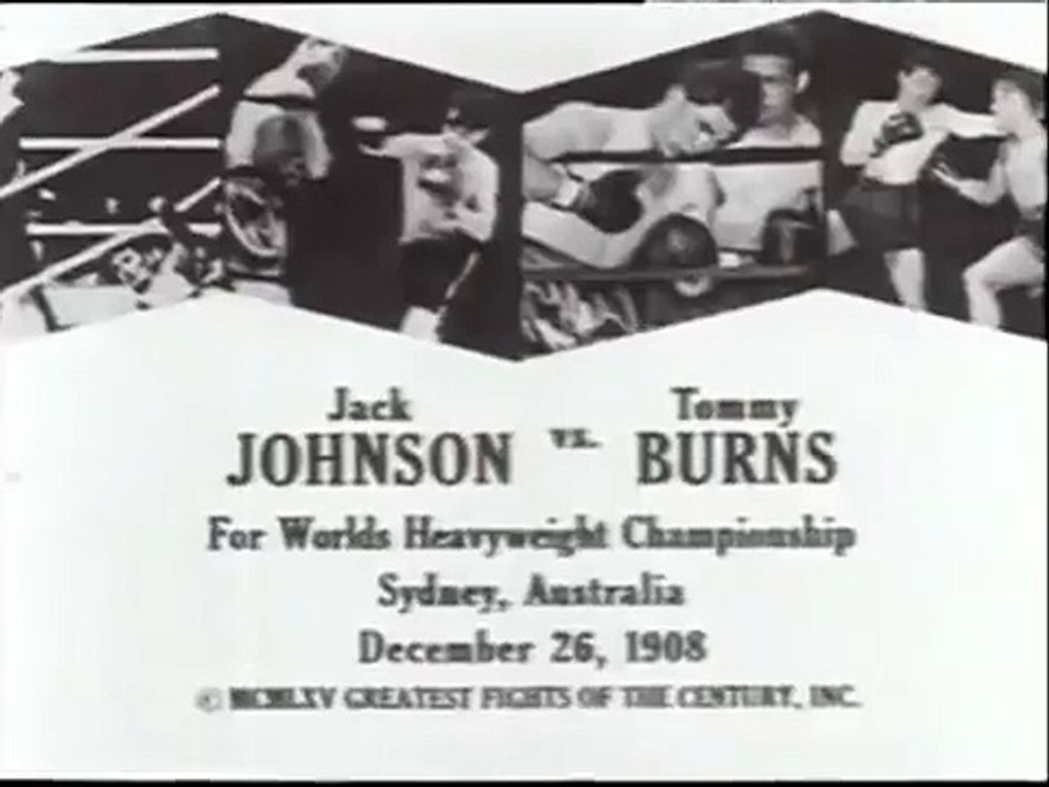 Jack Johnson vs Tommy Burns
