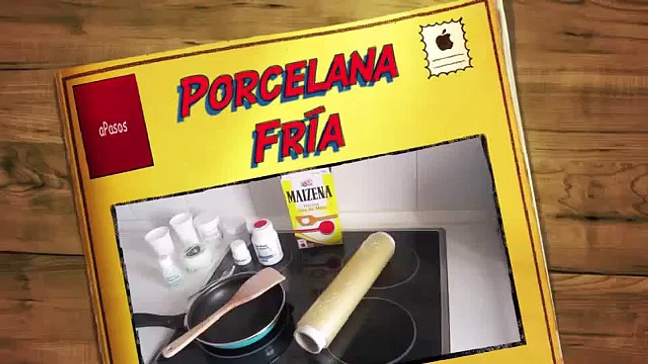 Manualidades Paso a Paso. Receta Porcelana Fria