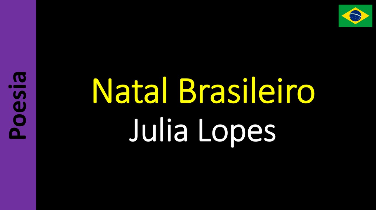 Julia Lopes - Natal Brasileiro