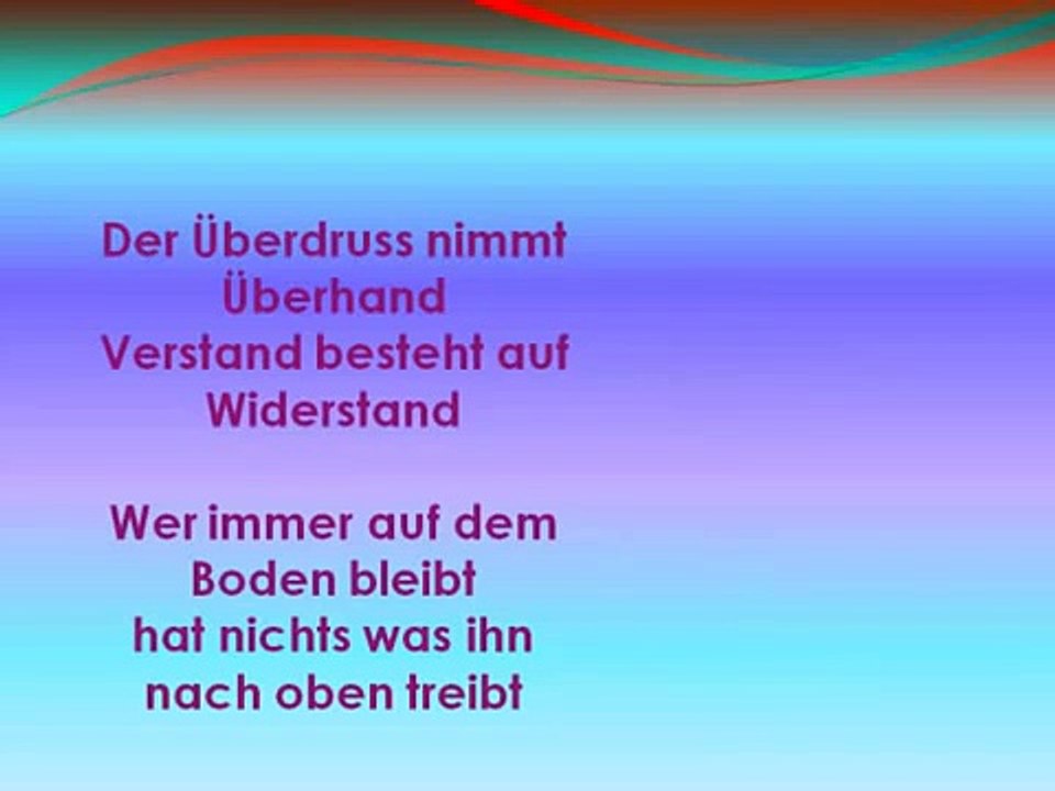 Jennifer Rostock - In den Sturm (Lyrics)