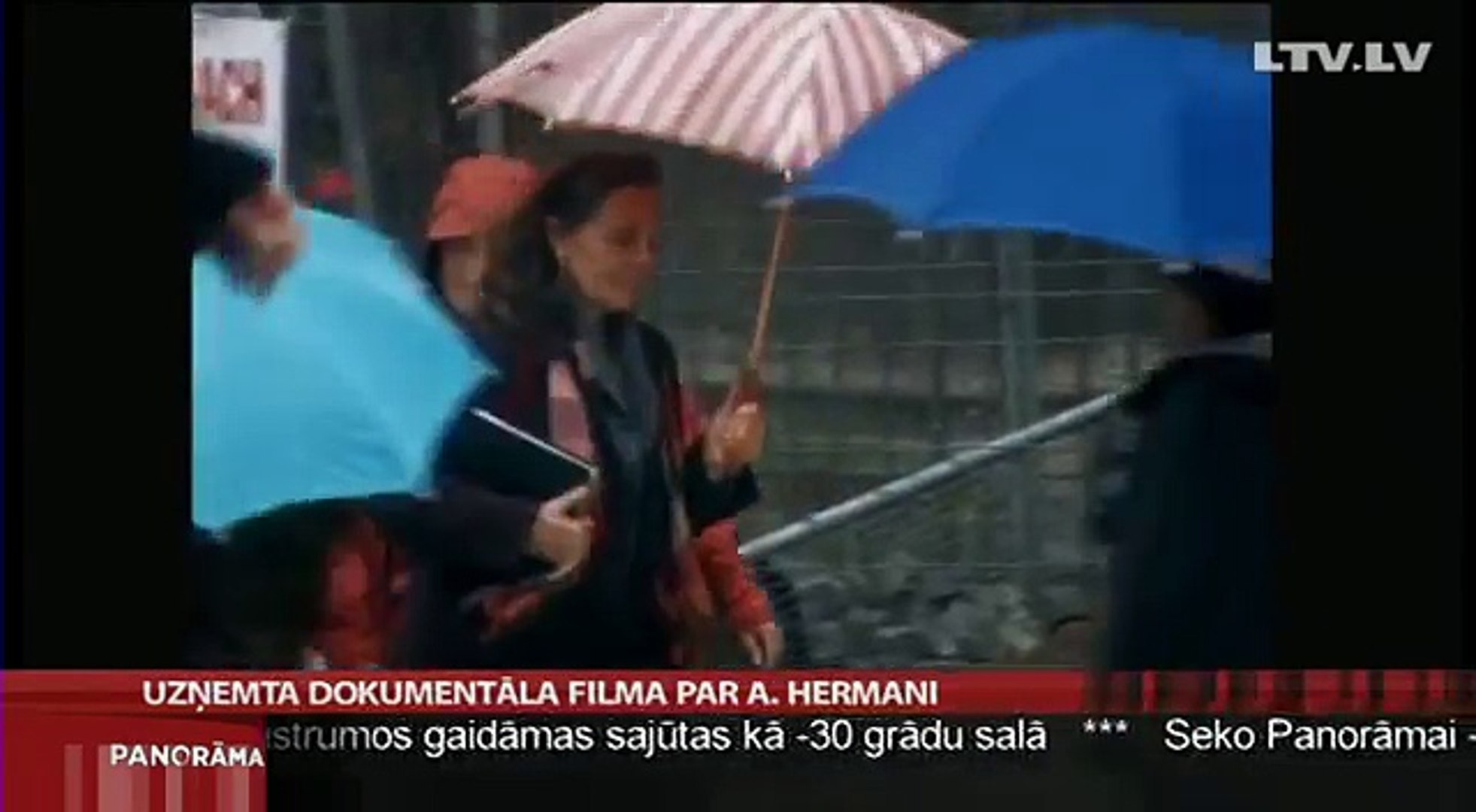 Uzņemta dokumentāla filma par A. Hermani