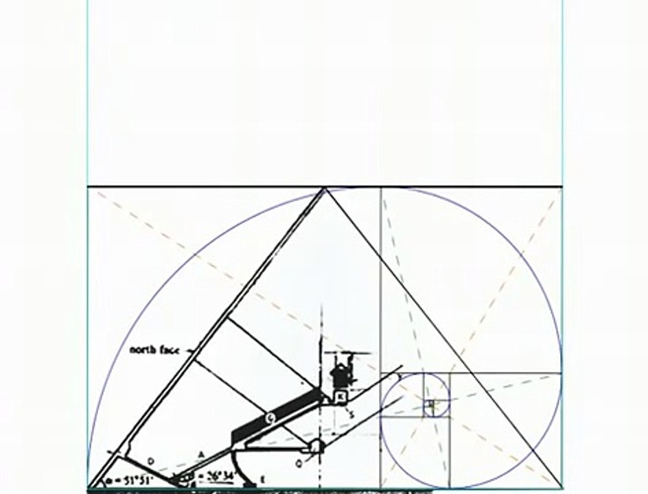 The Golden ratio in pyramids