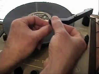 Disco de Thomaz Edison Especificações técnicas