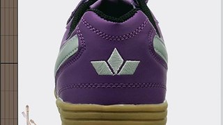 Lico Bernie V M?dchen Hallenschuhe Violett (lila/silber/schwarz) 35 EU (2.5 Kinder UK)