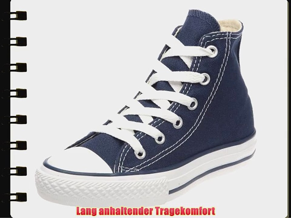 Converse Chuck Taylor All Star Unisex-Kinder Hohe Sneakers Blau (Navy) 32 EU