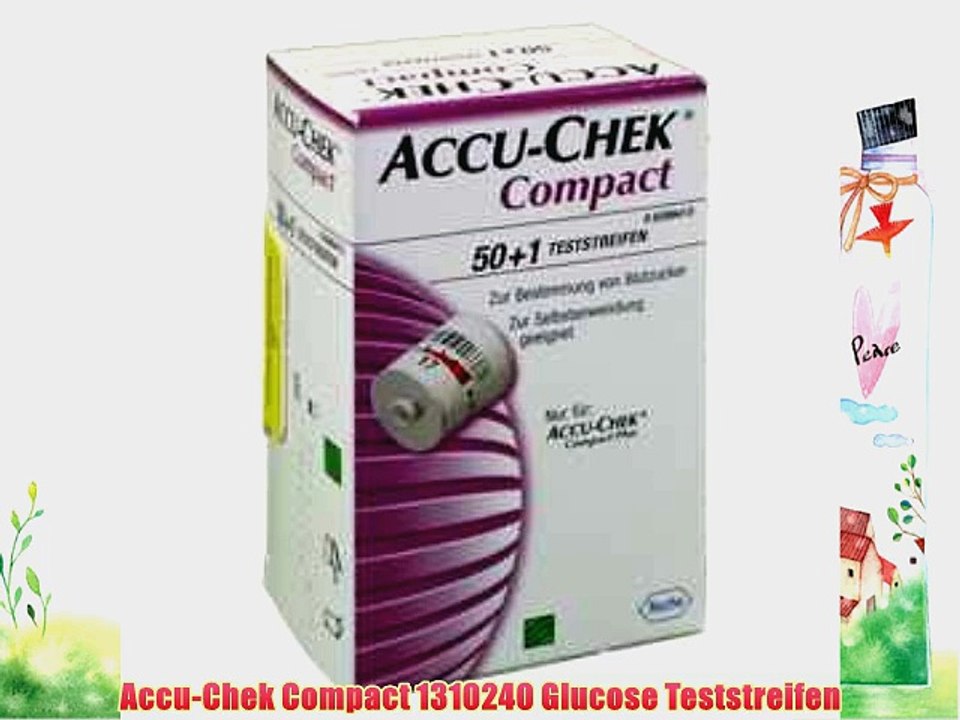 Accu-Chek Compact 1310240 Glucose Teststreifen