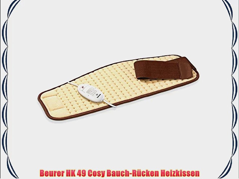 Beurer HK 49 Cosy Bauch-R?cken Heizkissen