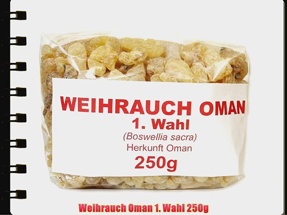 Weihrauch Oman 1. Wahl 250g