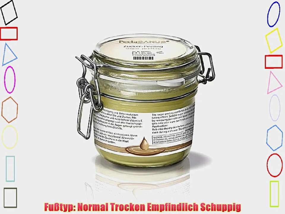PeclaSANUS Zucker Peeling K?rperpeeling mit Vitamin E 275 ml