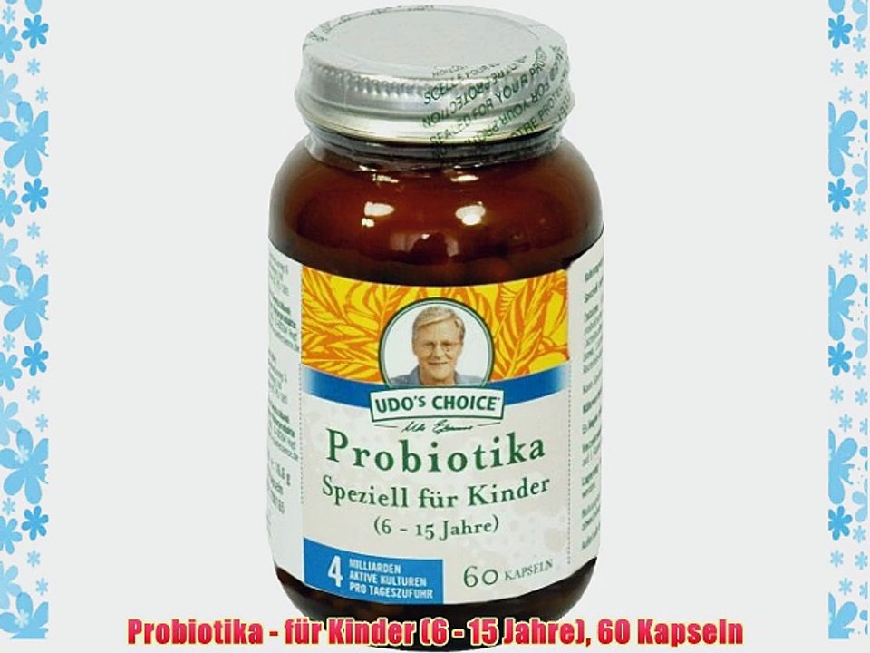 Probiotika - f?r Kinder (6 - 15 Jahre) 60 Kapseln