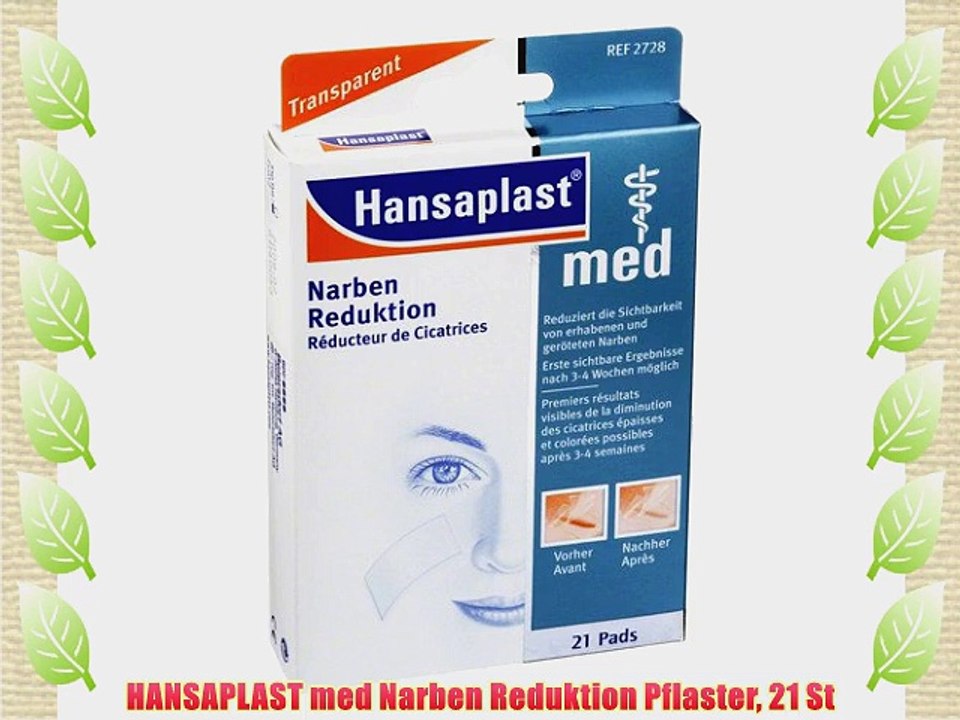 HANSAPLAST med Narben Reduktion Pflaster 21 St