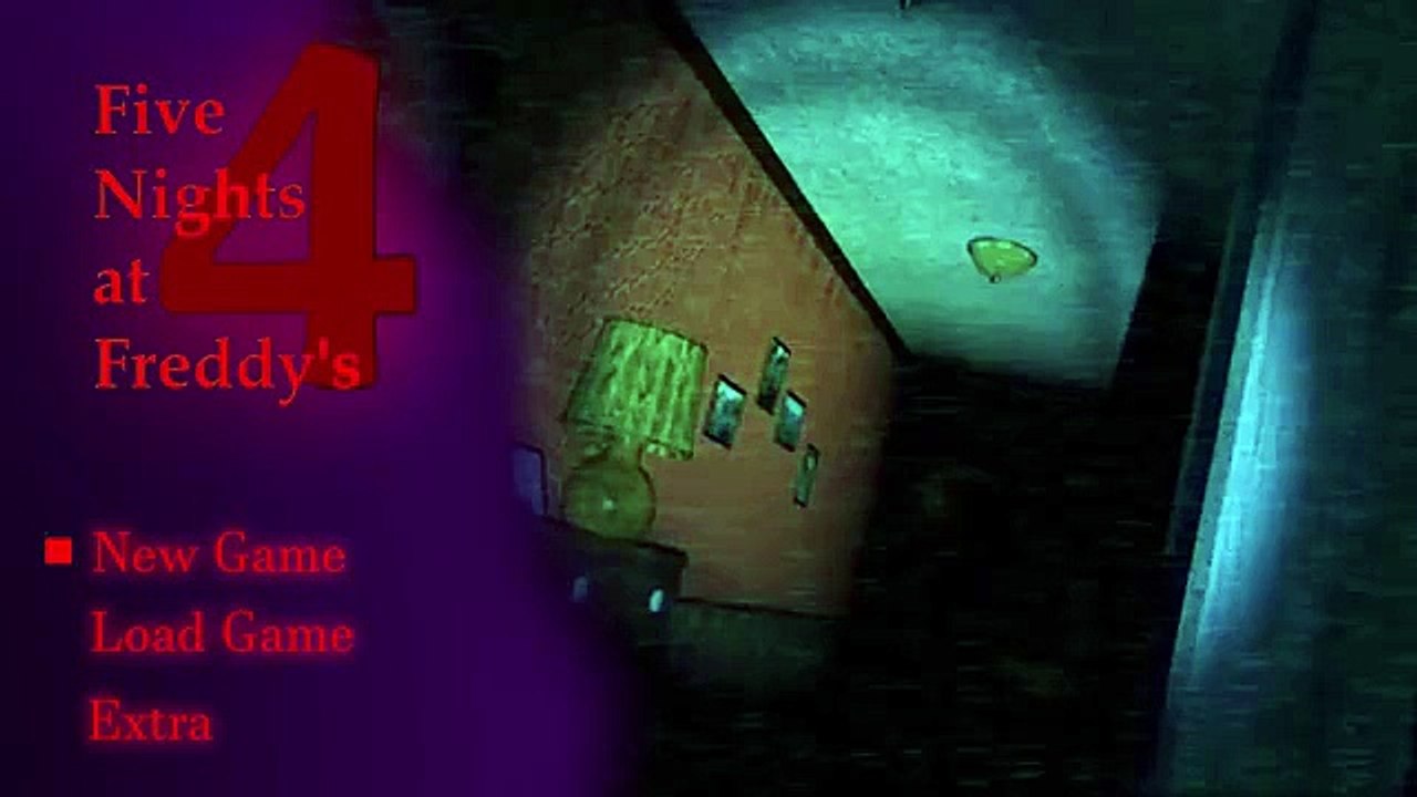 Five Nights at Freddy's 4 Gameplay! #1 (FNAF 4...
