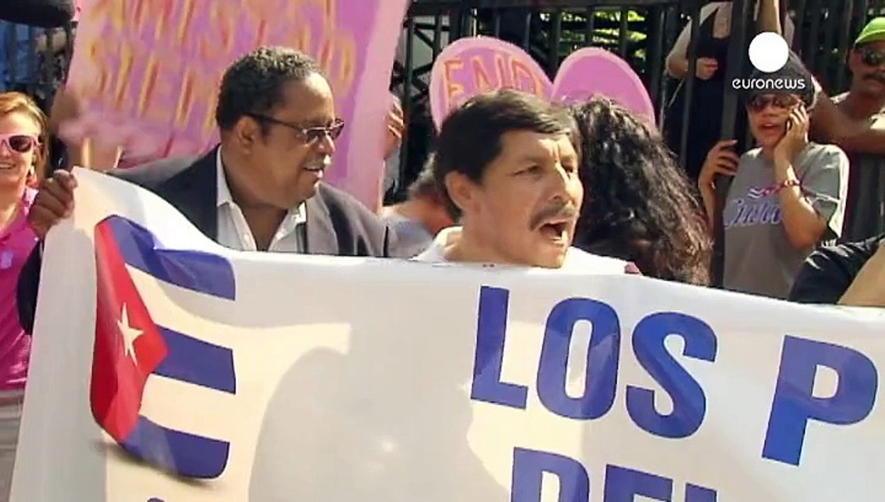 Washington: Kundgebungen bei kubanischer Botschaftseröffnung