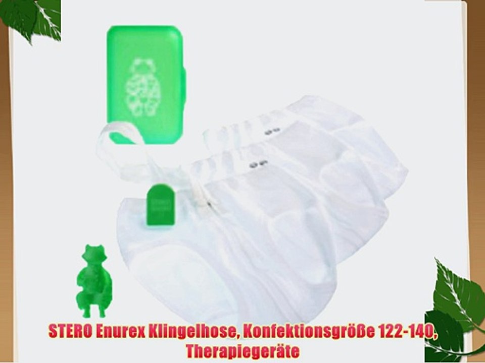 STERO Enurex Klingelhose Konfektionsgr??e 122-140 Therapieger?te