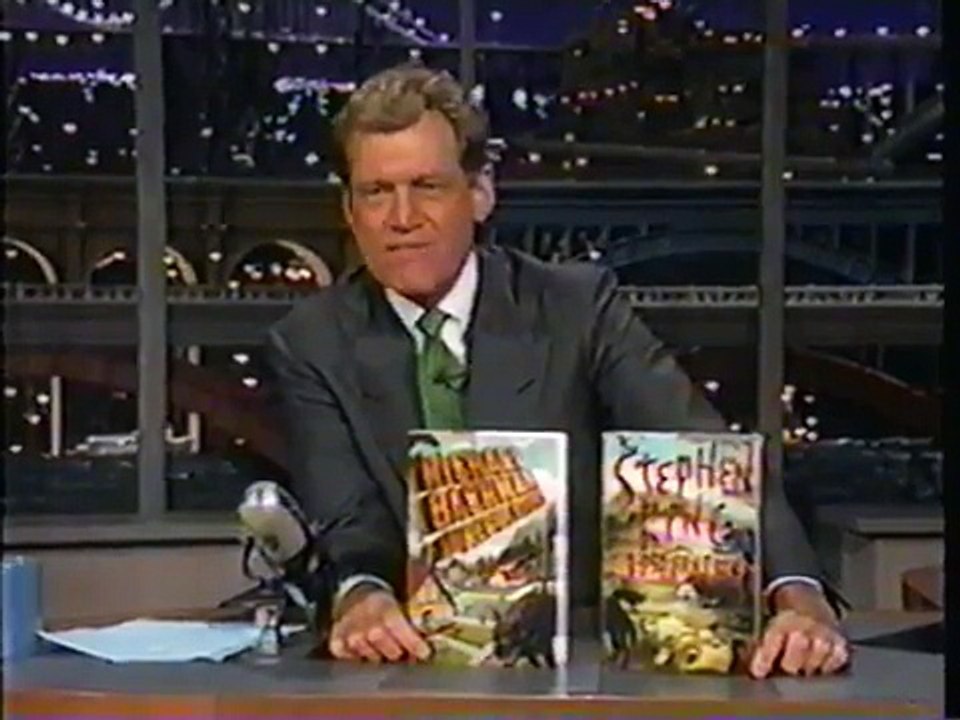 Stephen King on The Late Show With Dave Letterman - 1996