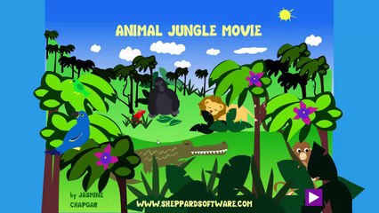 Download Video: Funny Animals Cartoons For Kids: Animals jungle