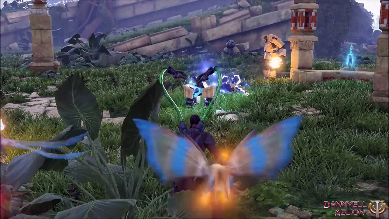 Skyforge Fouilles d'Isola Gameplay Lumancien Cryomancien Paladin1080p